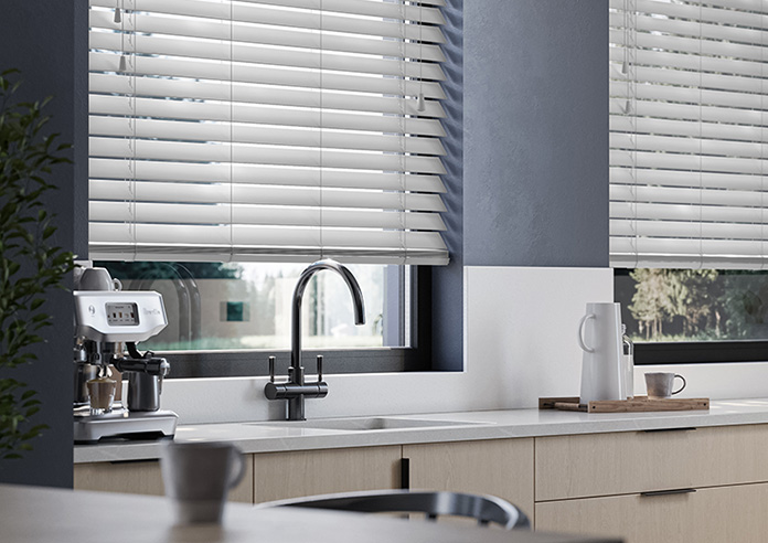 Ecowood, Cloud Grey Satin - Venetian Blind - Image 5